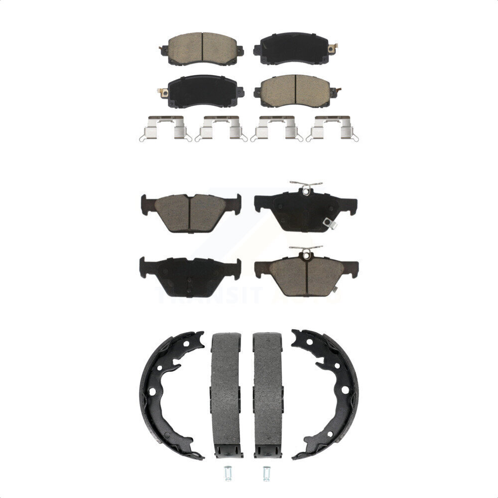 Transit Auto - KCN-100865 - Front and Rear Disc Brake Pad Kits