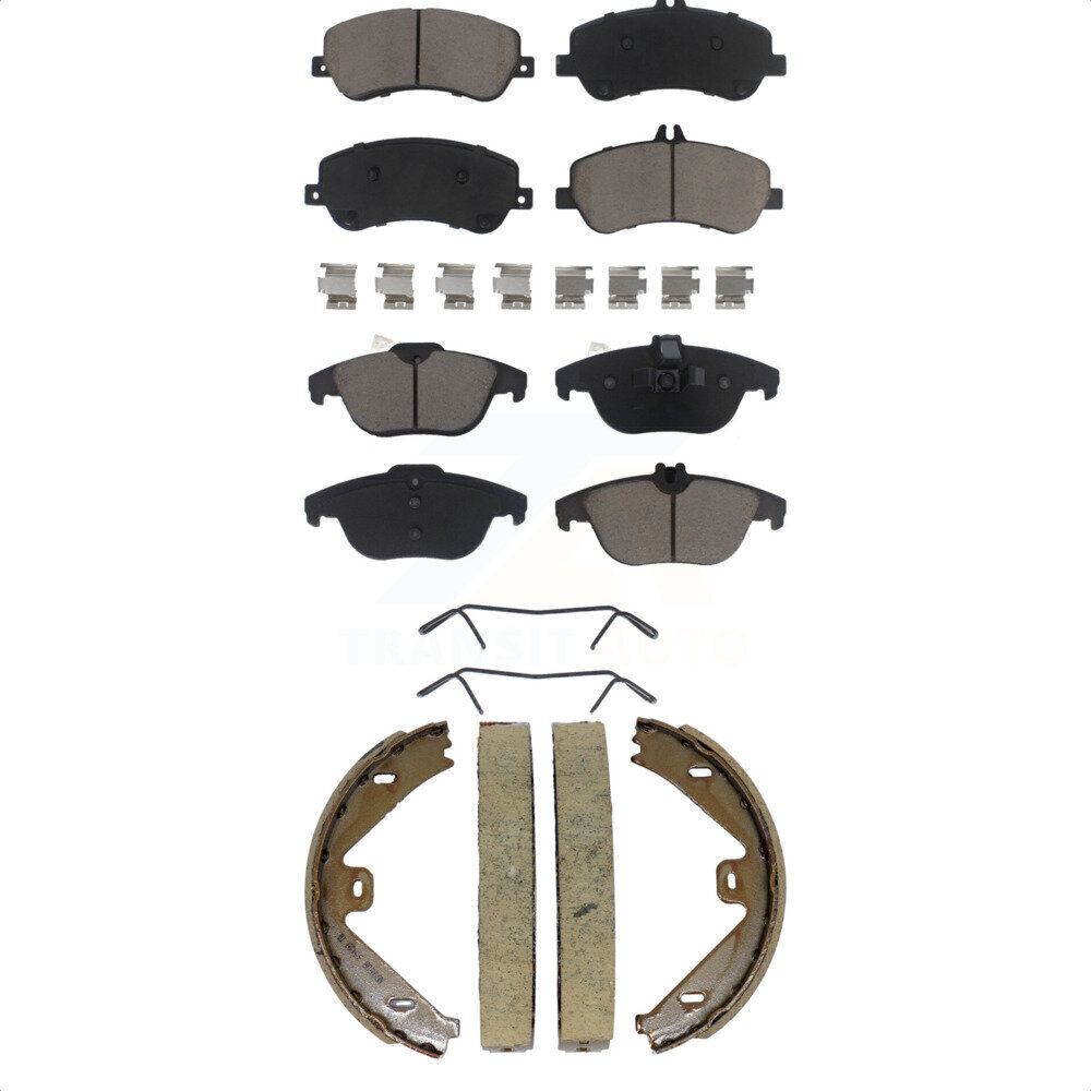 Transit Auto - KCN-100866 - Front and Rear Disc Brake Pad Kits