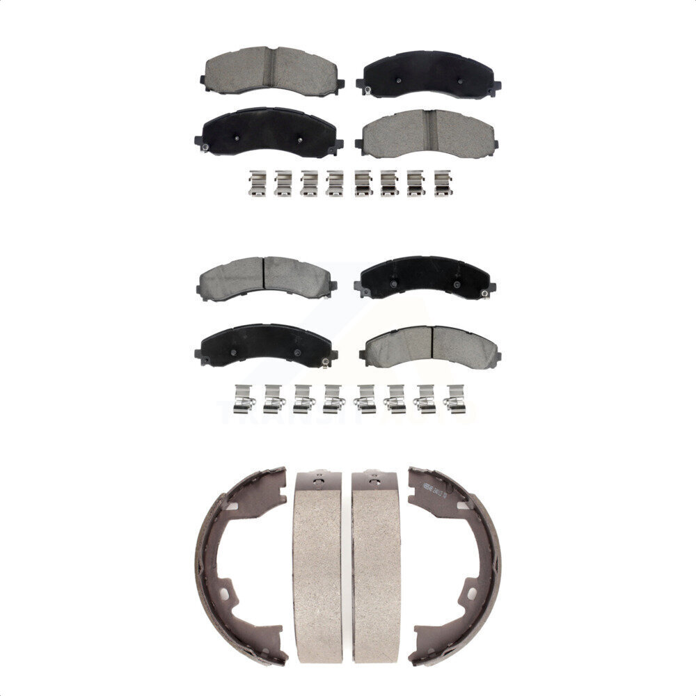 Transit Auto - KCN-100868 - Front and Rear Disc Brake Pad Kits