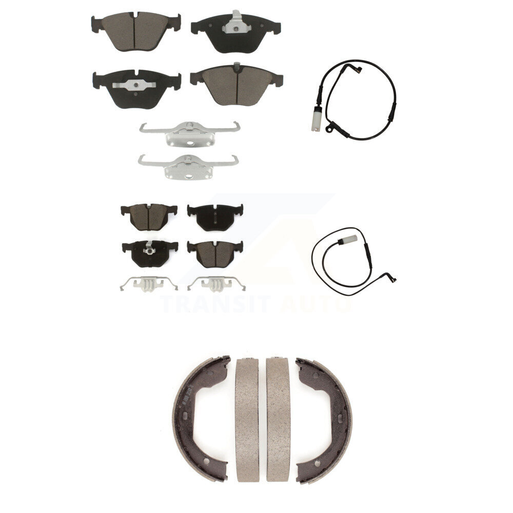 CMX - KCW-100350 - Front and Rear Disc Brake Pad Kits