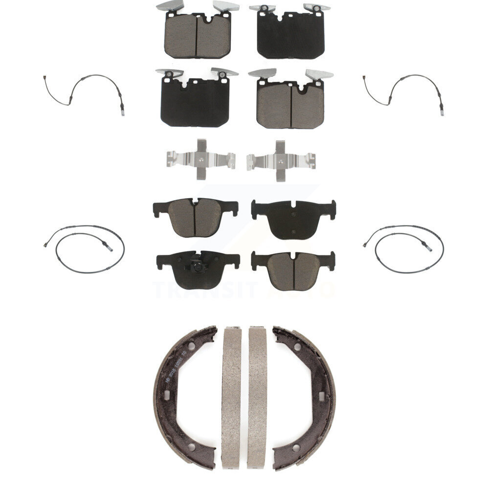 CMX - KCW-100407 - Front and Rear Disc Brake Pad Kits