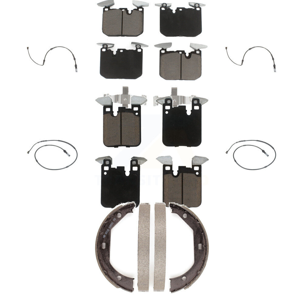 CMX - KCW-100408 - Front and Rear Disc Brake Pad Kits
