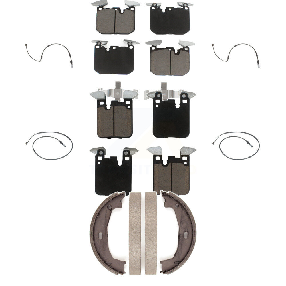 CMX - KCW-100413 - Front and Rear Disc Brake Pad Kits
