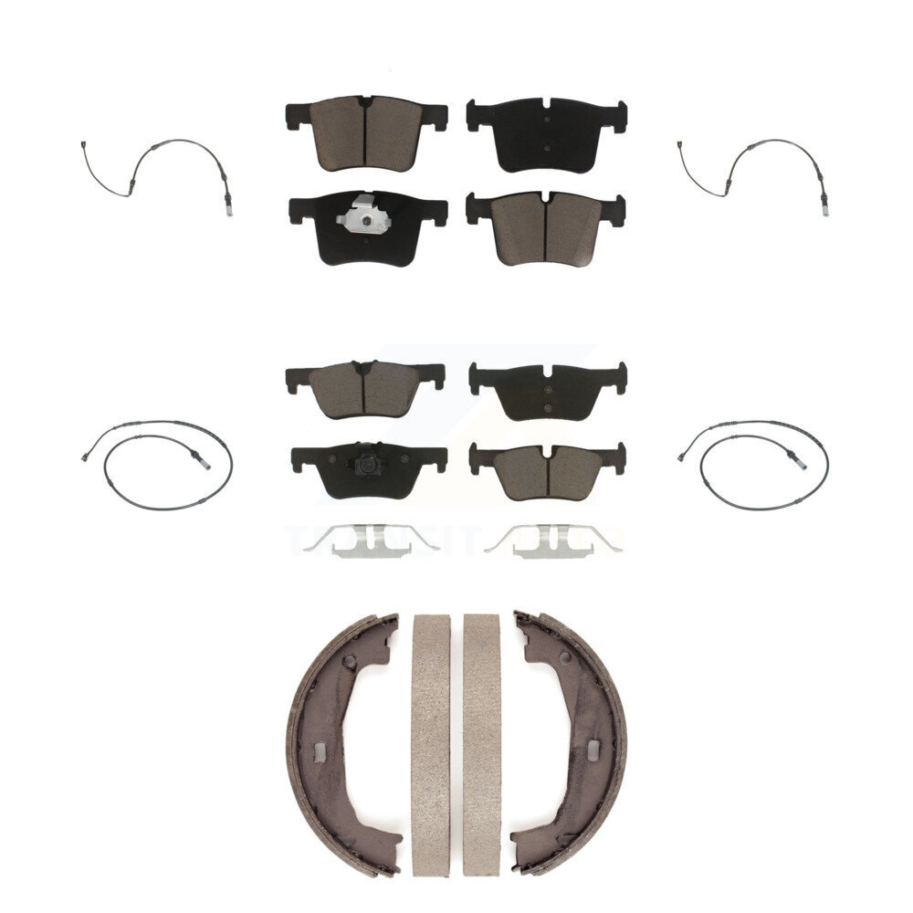 CMX - KCW-100414 - Front and Rear Disc Brake Pad Kits