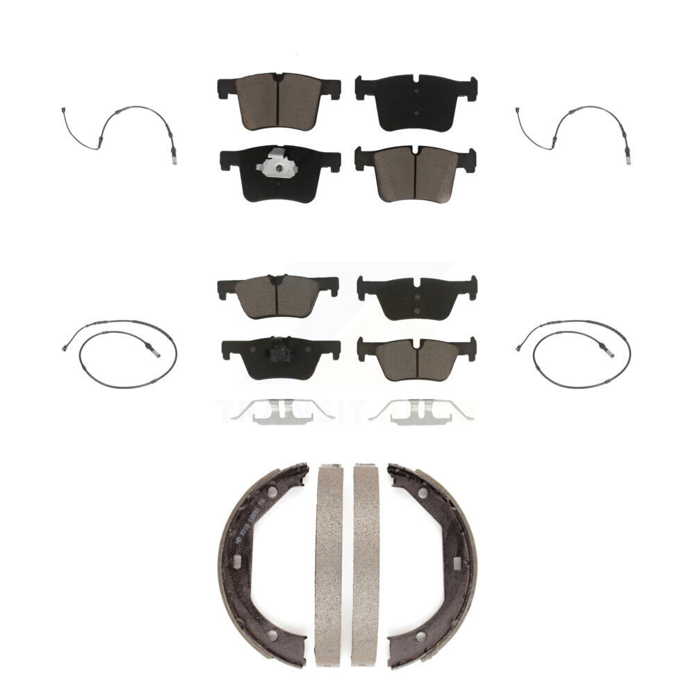 CMX - KCW-100417 - Front and Rear Disc Brake Pad Kits