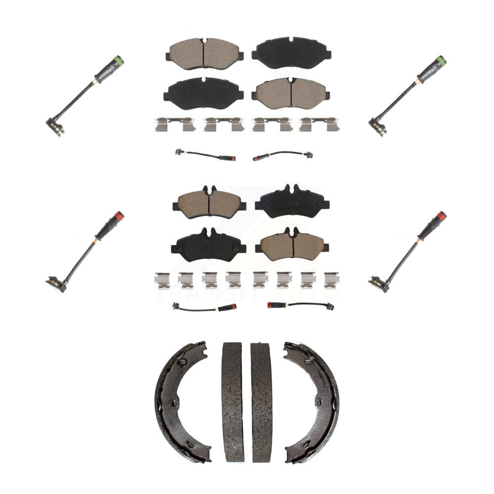 CMX - KCW-100419 - Front and Rear Disc Brake Pad Kits