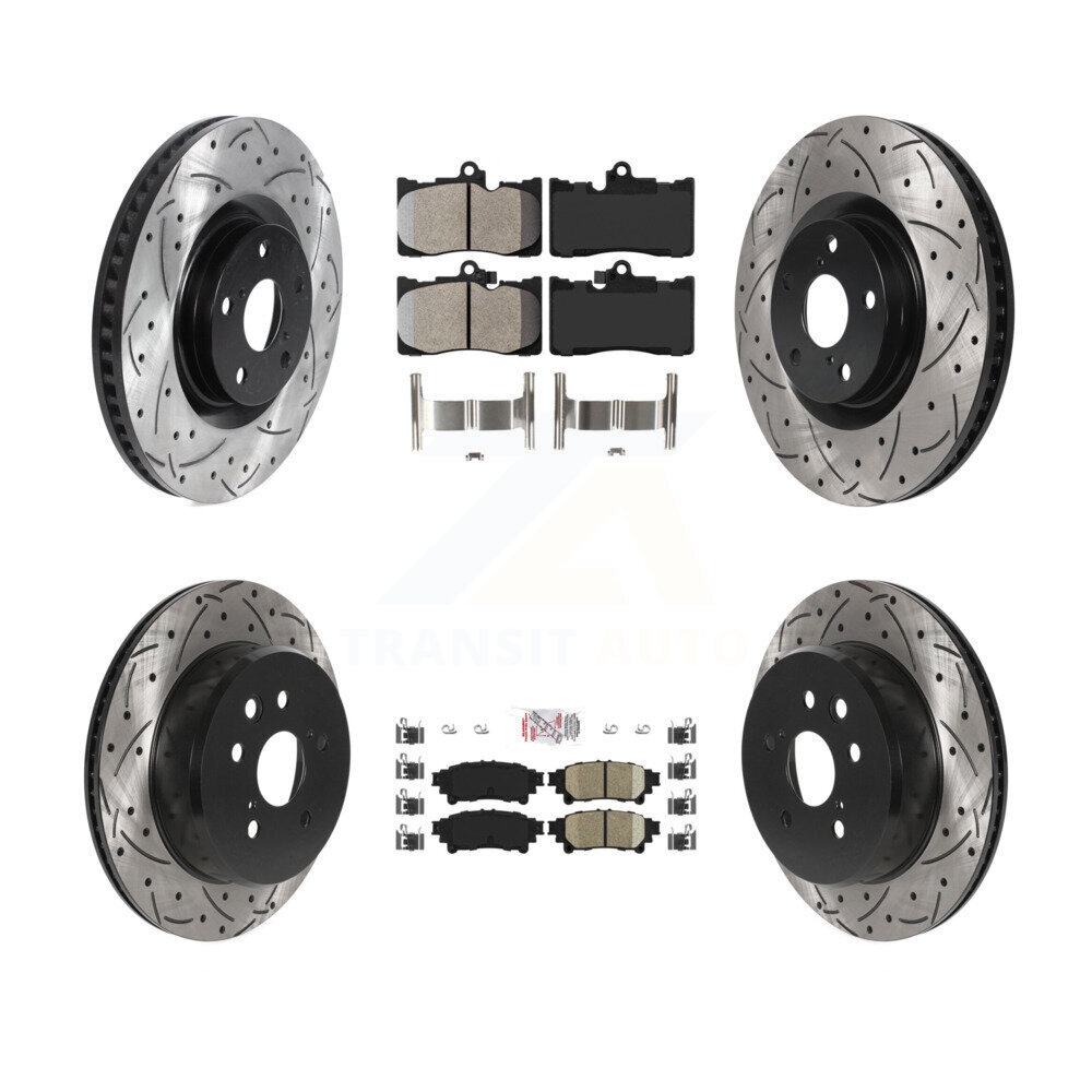 Transit Auto - KDA-100005 - Front and Rear Disc Brake Kits