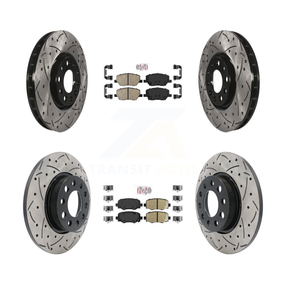 Transit Auto - KDA-100683 - Front and Rear Disc Brake Kits