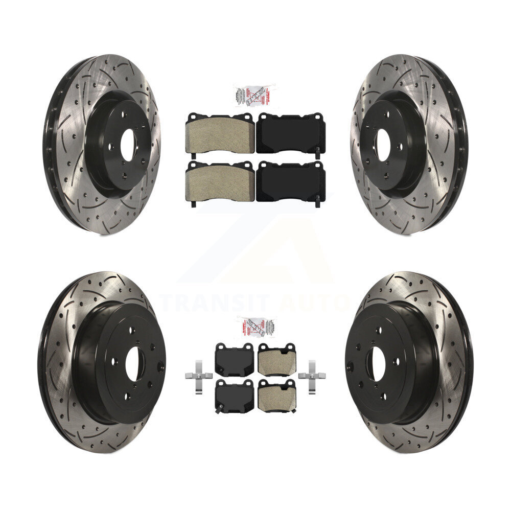 Transit Auto - KDA-100904 - Front and Rear Disc Brake Kits