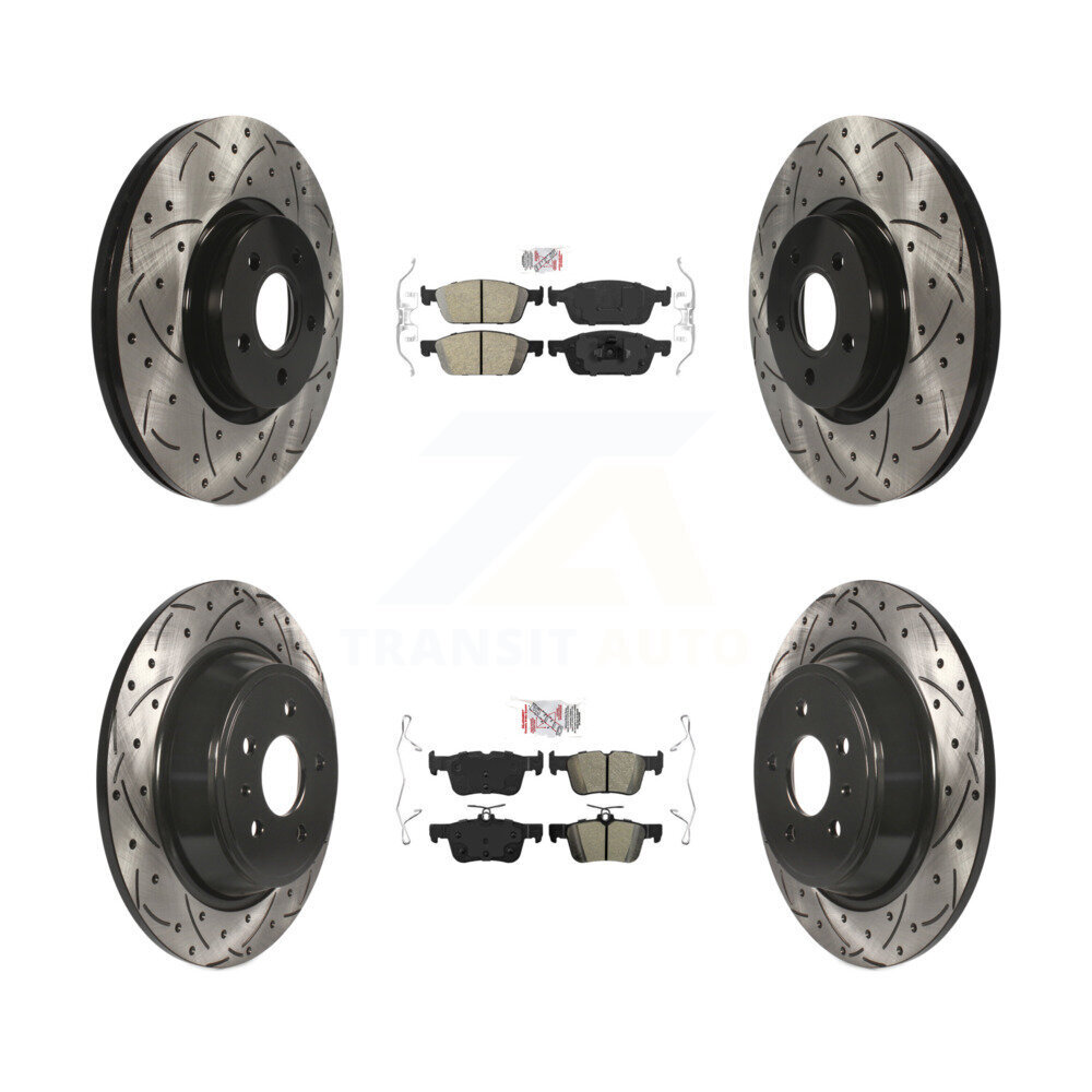 Transit Auto - KDA-100987 - Front and Rear Disc Brake Kits