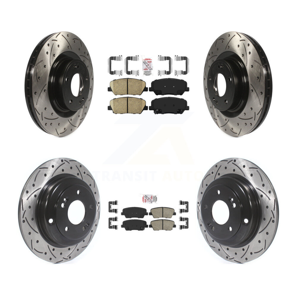 Transit Auto - KDA-101163 - Front and Rear Disc Brake Kits