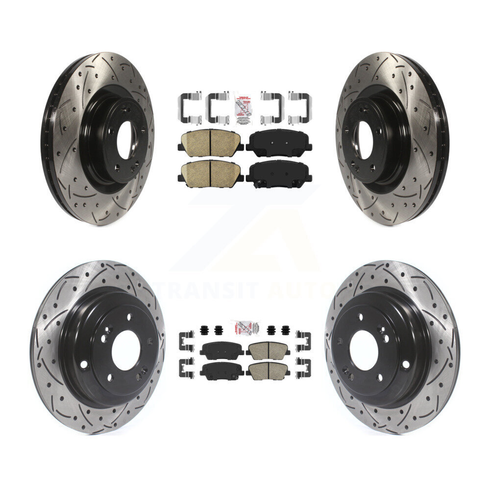 Transit Auto - KDA-101164 - Front and Rear Disc Brake Kits