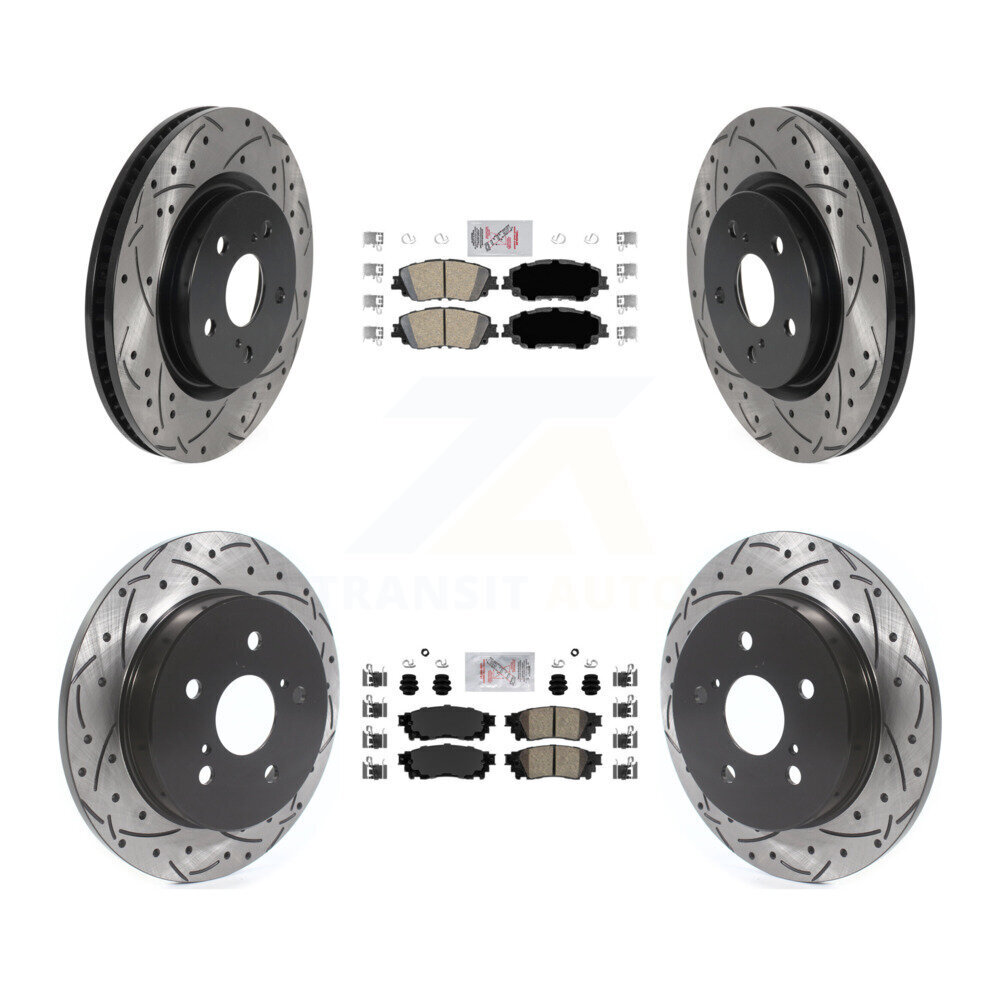 Transit Auto - KDA-101306 - Front and Rear Disc Brake Kits