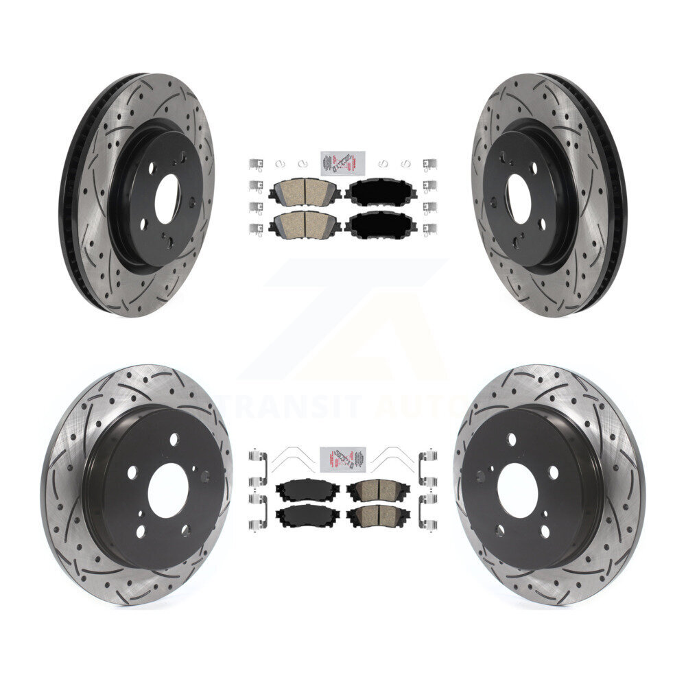 Transit Auto - KDA-101307 - Front and Rear Disc Brake Kits