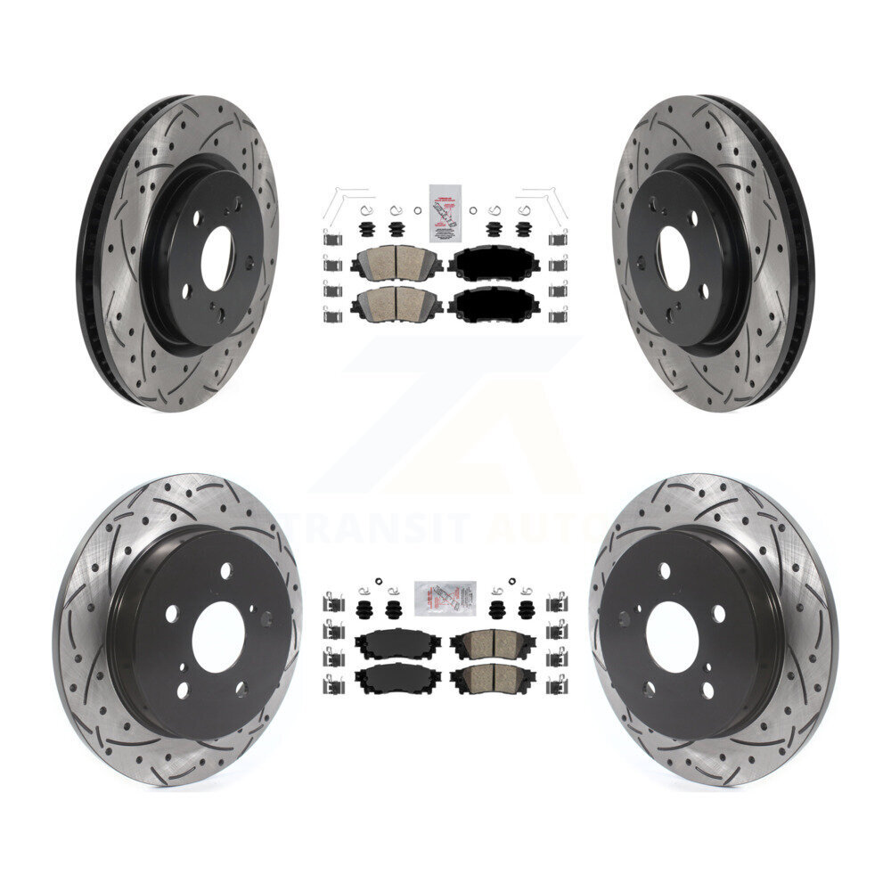 Transit Auto - KDA-101314 - Front and Rear Disc Brake Kits