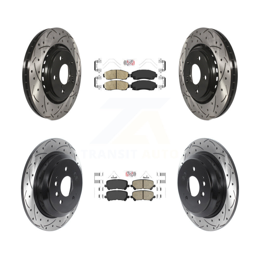 Transit Auto - KDA-101519 - Front and Rear Disc Brake Kits