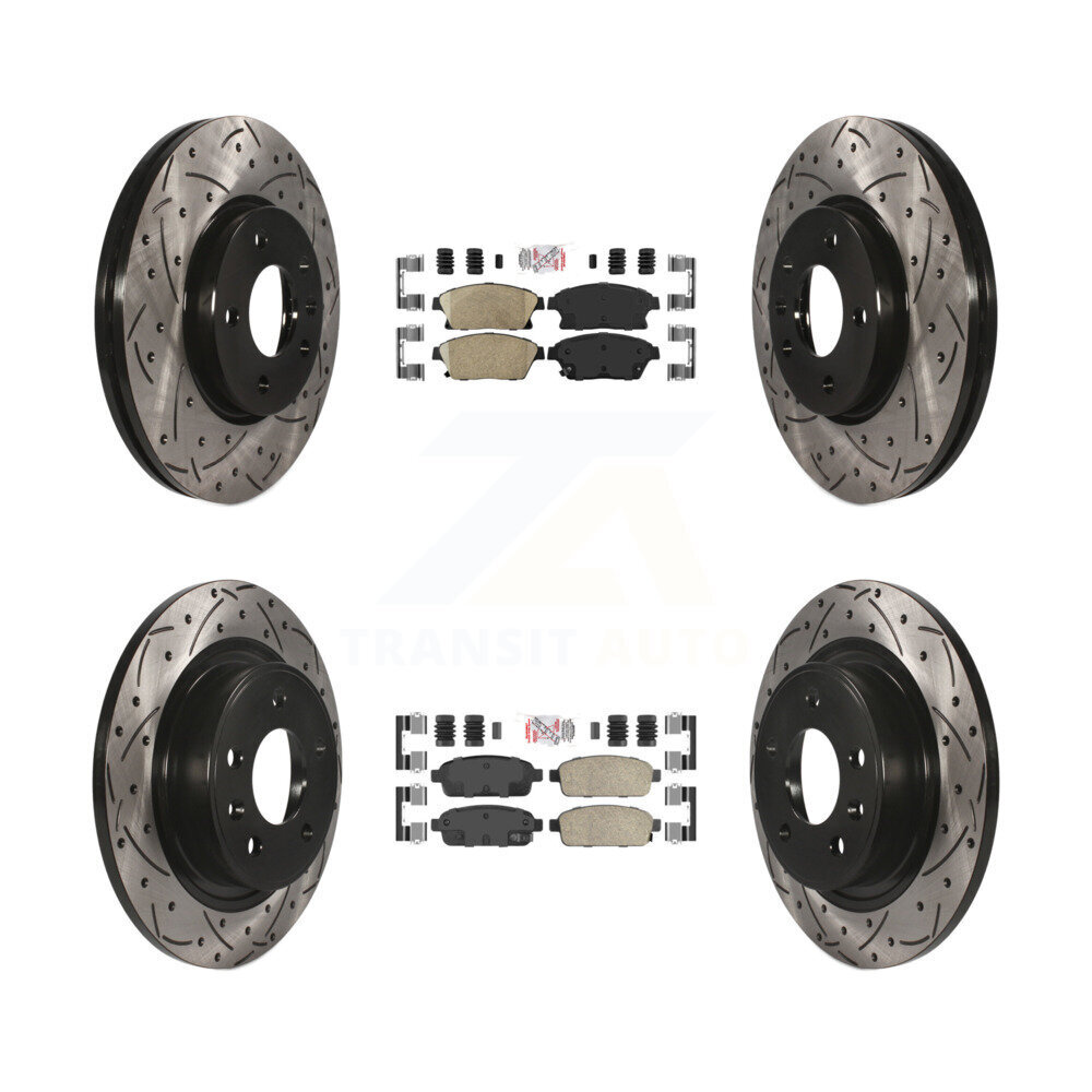 Transit Auto - KDA-101544 - Front and Rear Disc Brake Kits
