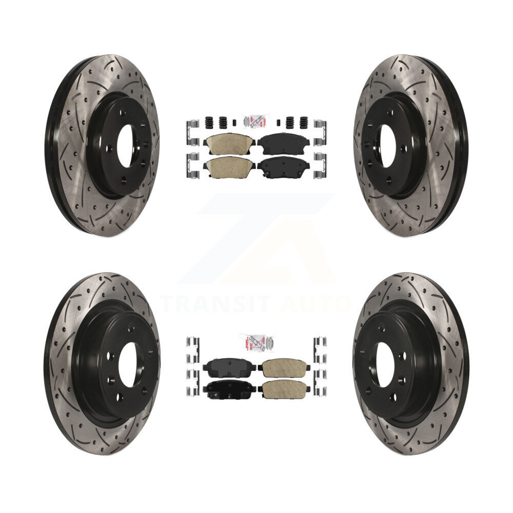 Transit Auto - KDA-101545 - Front and Rear Disc Brake Kits