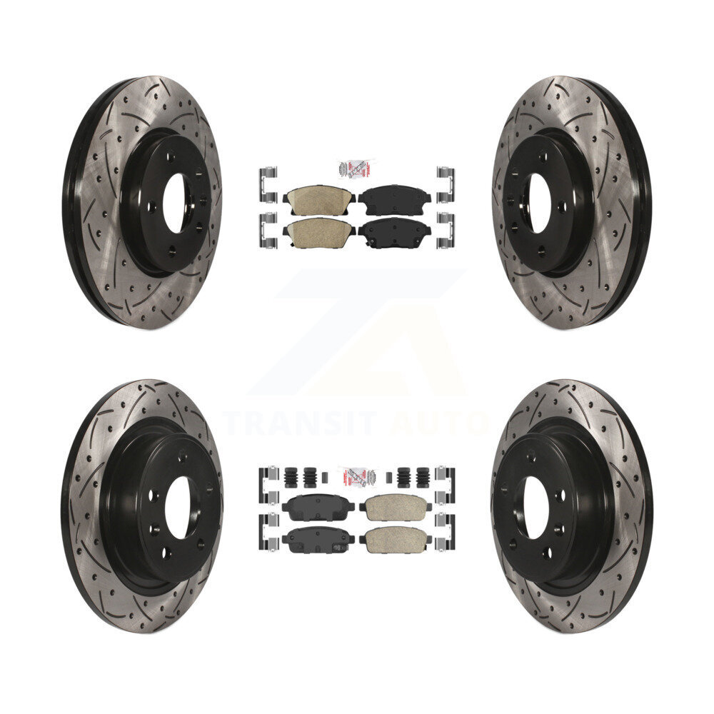 Transit Auto - KDA-101546 - Front and Rear Disc Brake Kits
