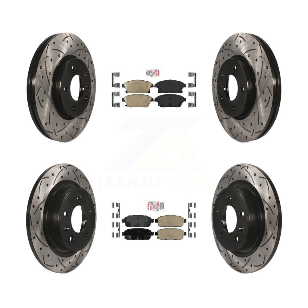 Transit Auto - KDA-101547 - Front and Rear Disc Brake Kits