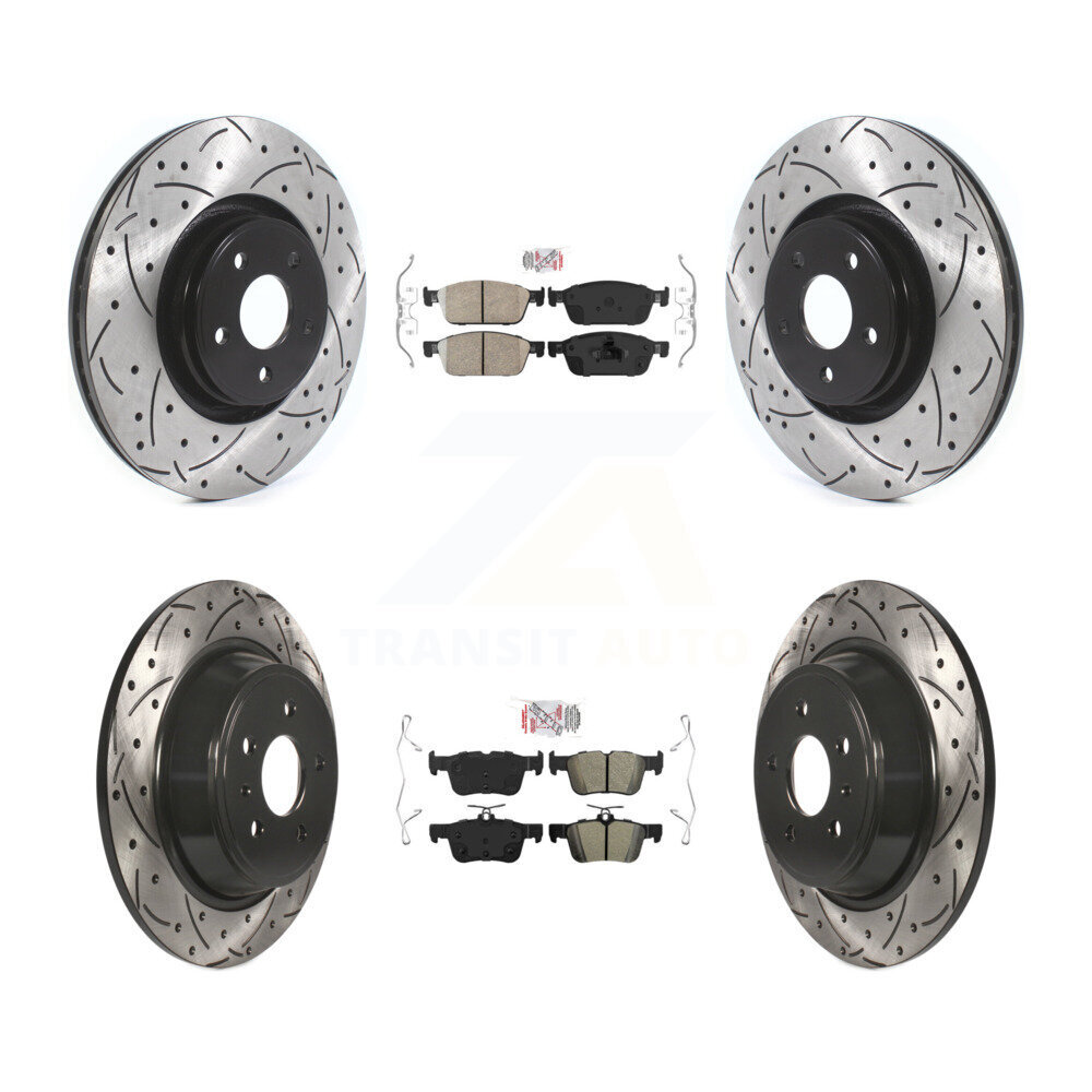 Transit Auto - KDA-101556 - Front and Rear Disc Brake Kits