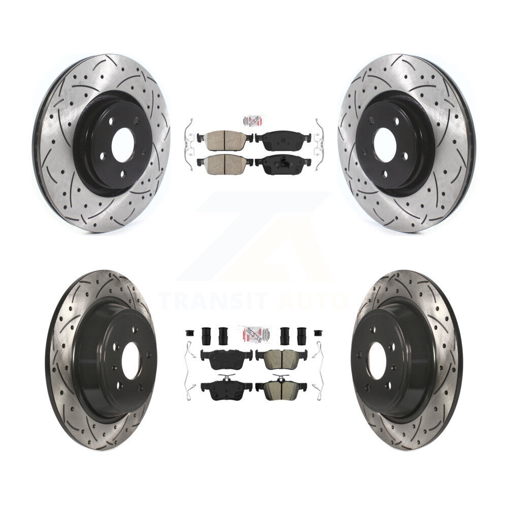 Transit Auto - KDA-101557 - Front and Rear Disc Brake Kits