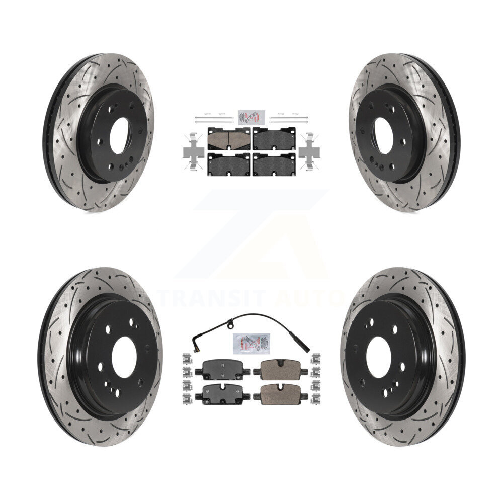Transit Auto - KDA-101708 - Front and Rear Disc Brake Kits