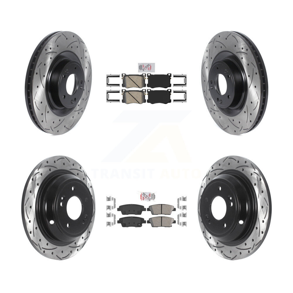 Transit Auto - KDA-101733 - Front and Rear Disc Brake Kits