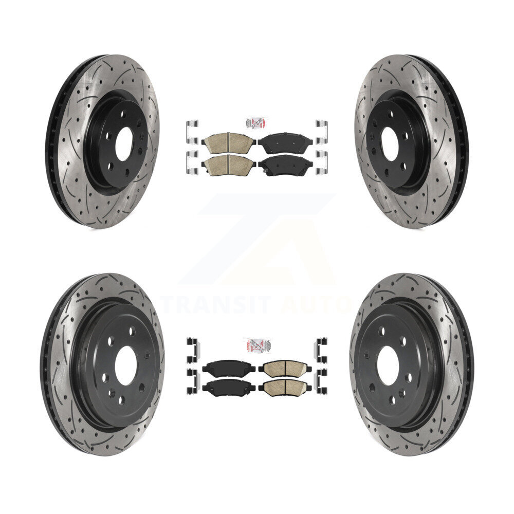 Transit Auto - KDA-101778 - Front and Rear Disc Brake Kits