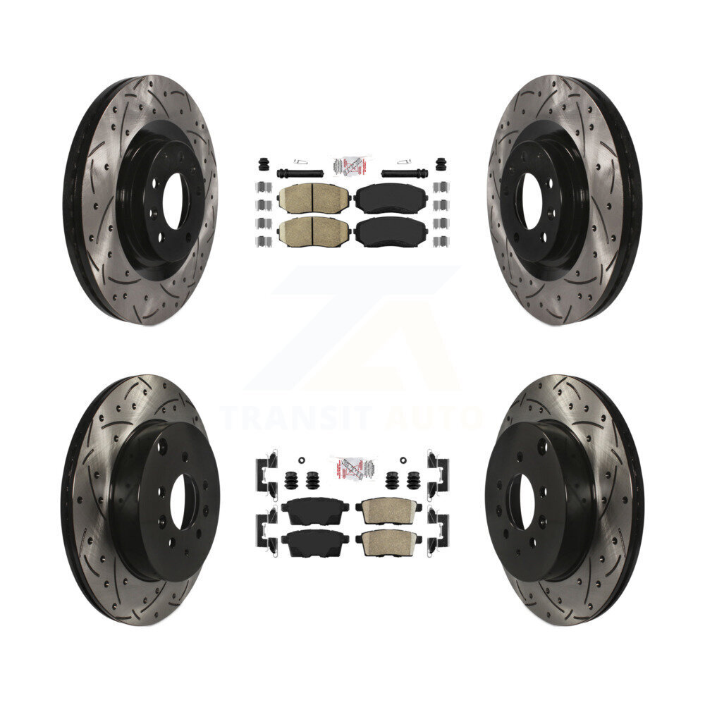 Transit Auto - KDA-101786 - Front and Rear Disc Brake Kits