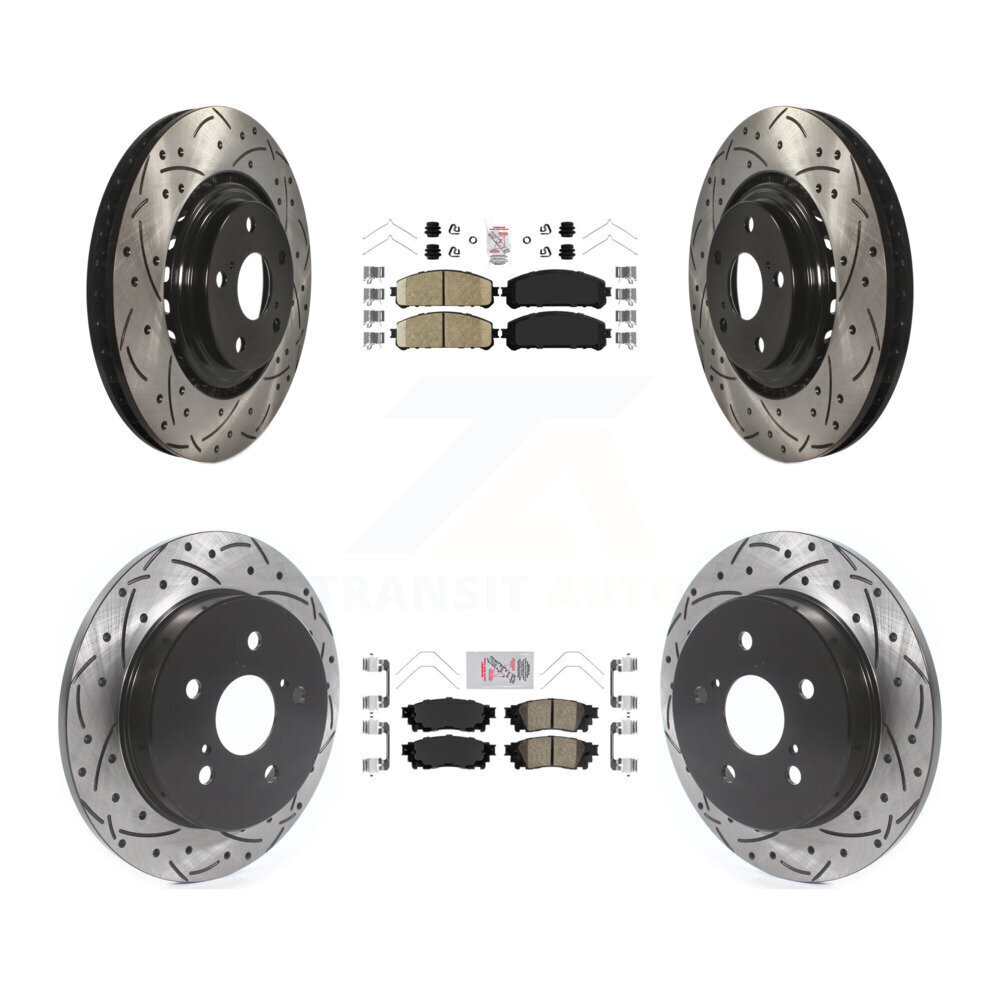 Transit Auto - KDA-101804 - Front and Rear Disc Brake Kits
