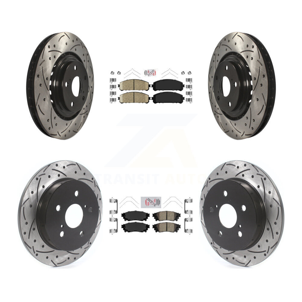 Transit Auto - KDA-101806 - Front and Rear Disc Brake Kits