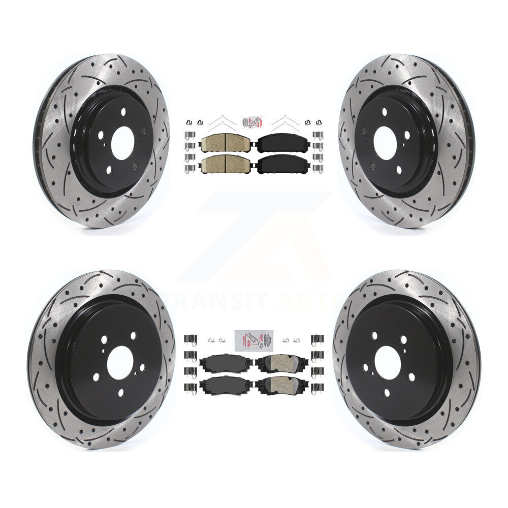 Transit Auto - KDA-101814 - Front and Rear Disc Brake Kits
