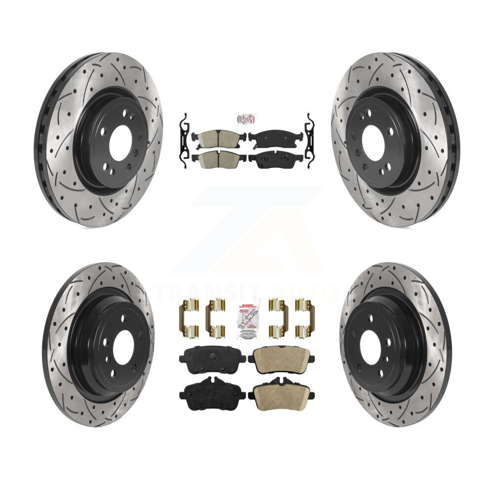Transit Auto - KDA-101847 - Front and Rear Disc Brake Kits