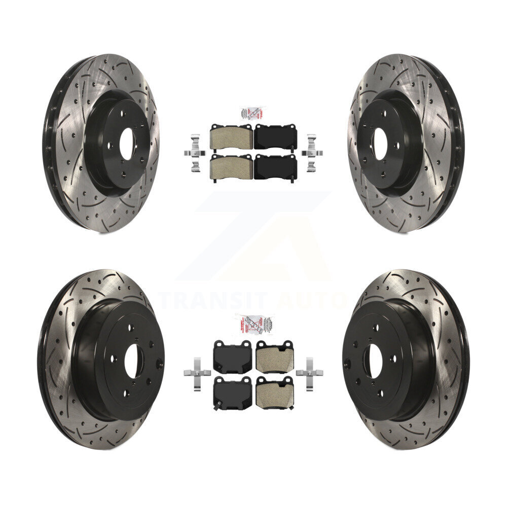 Transit Auto - KDA-102459 - Front and Rear Disc Brake Kits