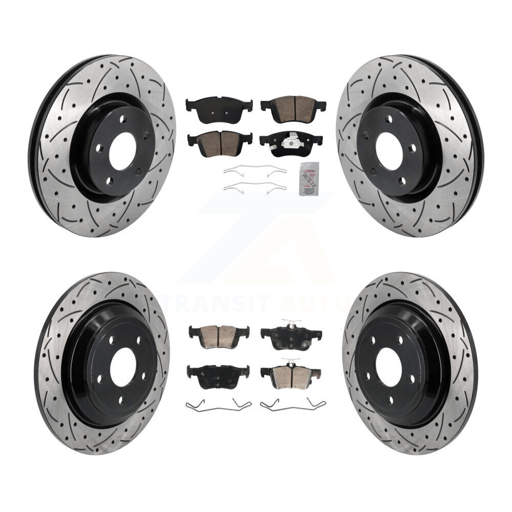 Transit Auto - KDA-102970 - Front and Rear Disc Brake Kits