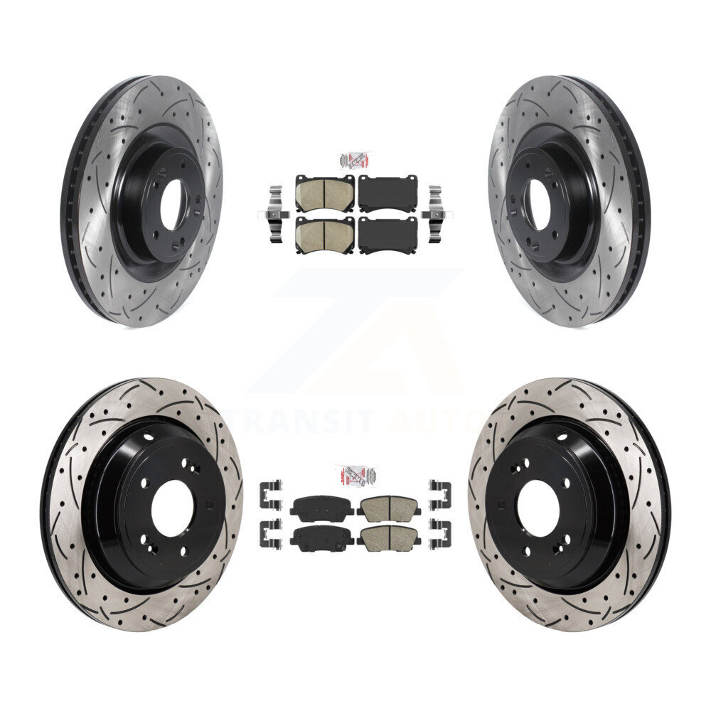Transit Auto - KDA-103080 - Front and Rear Disc Brake Kits