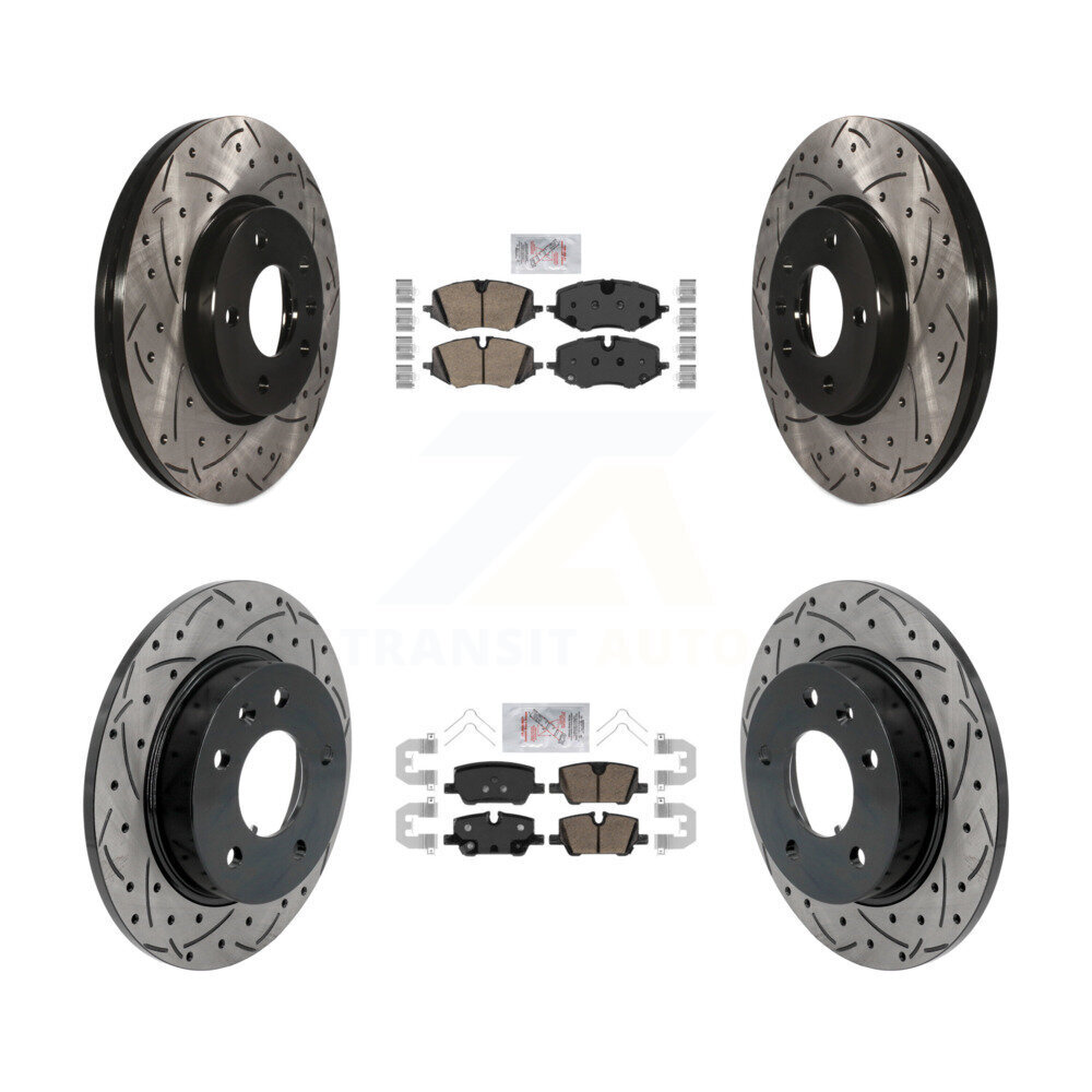Transit Auto - KDA-103133 - Front and Rear Disc Brake Kits