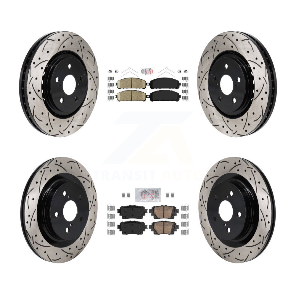 Transit Auto - KDA-103154 - Front and Rear Disc Brake Kits