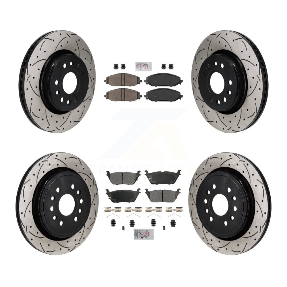 Transit Auto - KDA-103161 - Front and Rear Disc Brake Kits