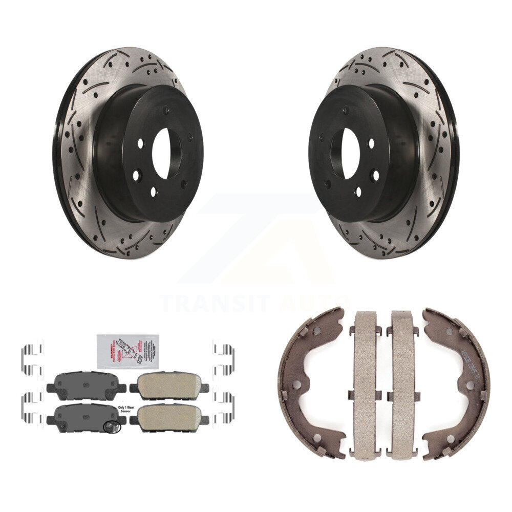 Transit Auto - KDA-103417 - Rear Disc Brake Kits