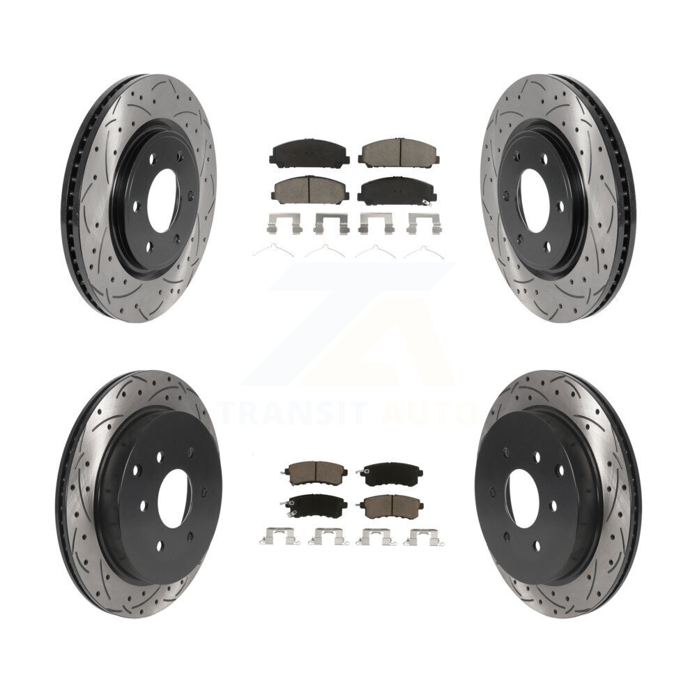 Transit Auto - KDC-100286 - Front and Rear Disc Brake Kits