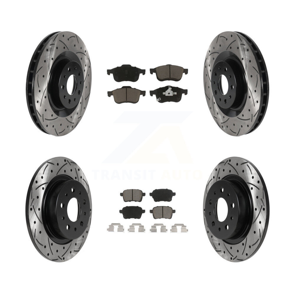 Transit Auto - KDC-100609 - Front and Rear Disc Brake Kits