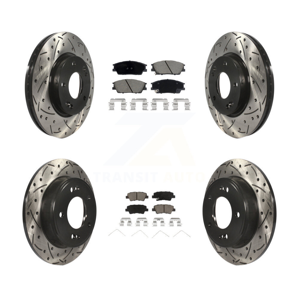 Transit Auto - KDC-100992 - Front and Rear Disc Brake Kits