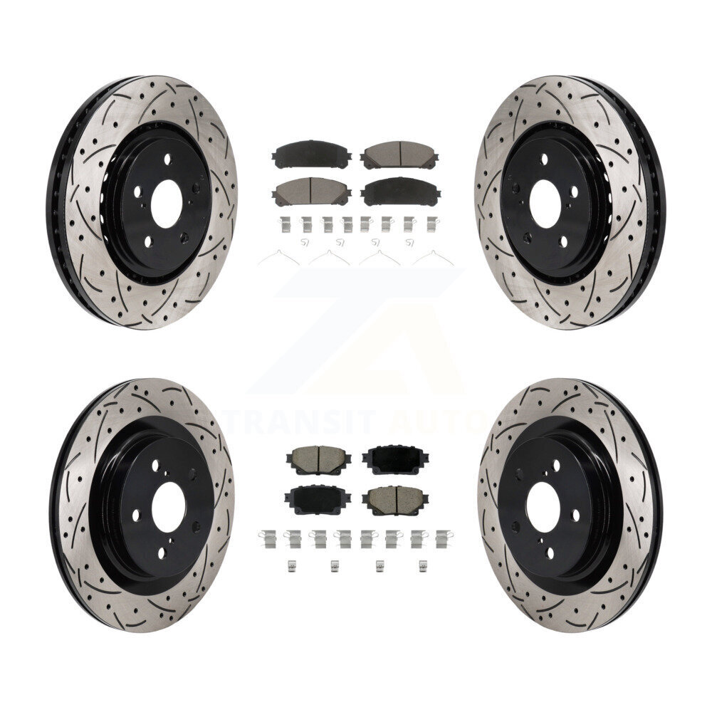 Transit Auto - KDC-101186 - Front and Rear Disc Brake Kits