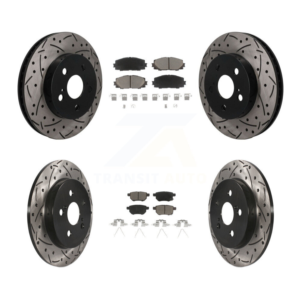 Transit Auto - KDC-101698 - Front and Rear Disc Brake Kits