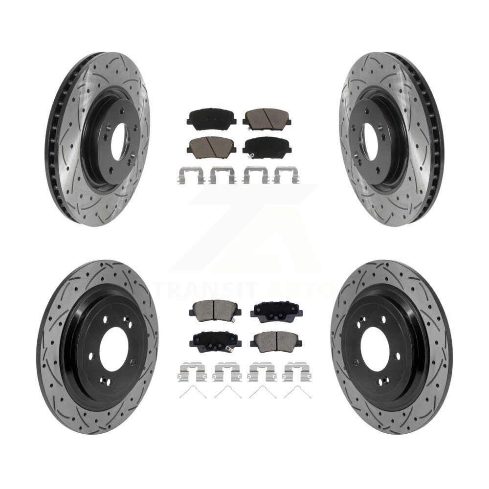 Transit Auto - KDC-101769 - Front and Rear Disc Brake Kits