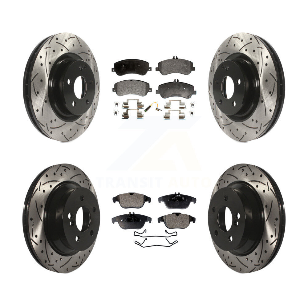 Transit Auto - KDF-100316 - Front and Rear Disc Brake Kits