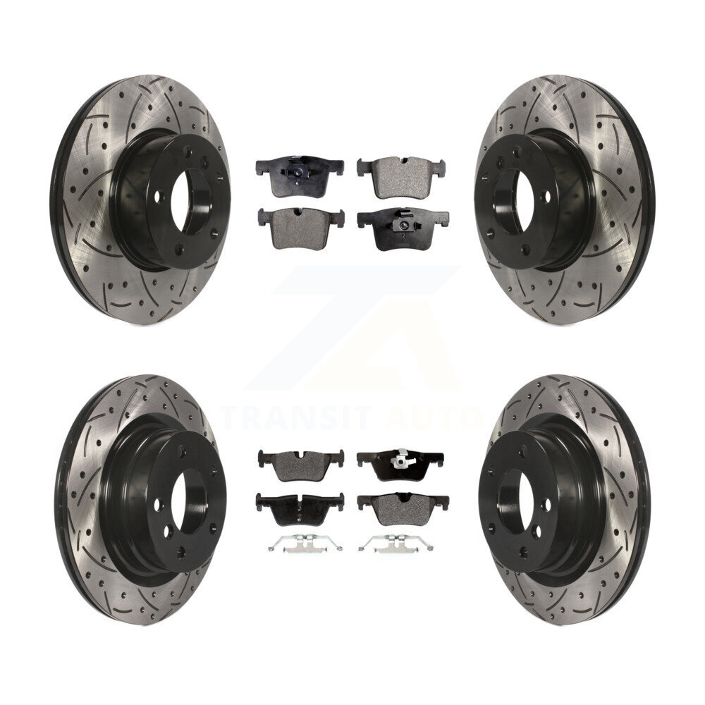 Transit Auto - KDF-100341 - Front and Rear Disc Brake Kits