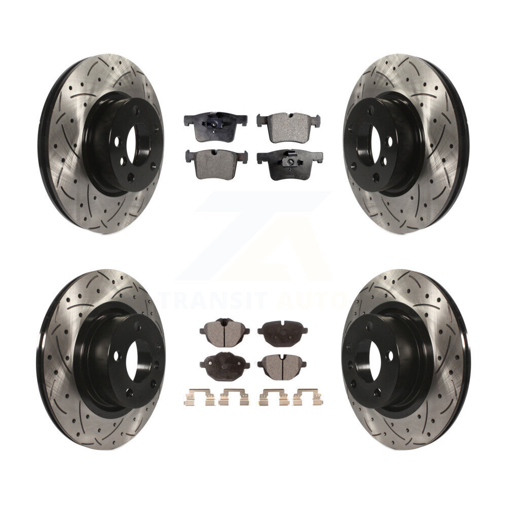 Transit Auto - KDF-100367 - Front and Rear Disc Brake Kits